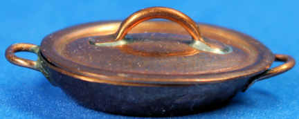 (image for) Oval baking dish - copper