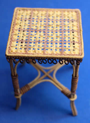 (image for) Wicker table by Christine Davin - France