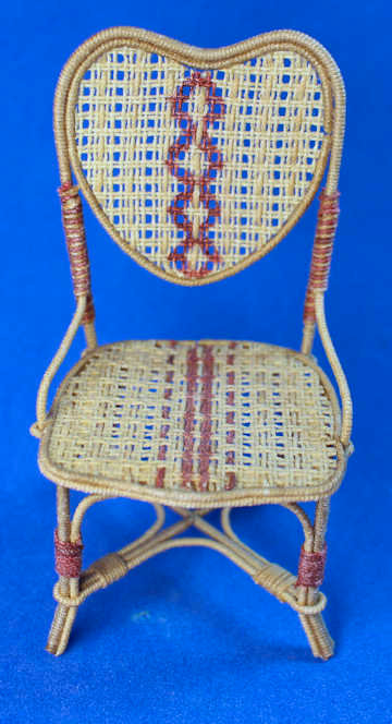 (image for) Wicker chair by Christine Davin - France