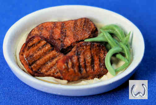 (image for) Steak dinner