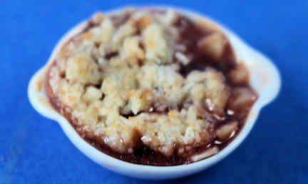 (image for) Apple crumble
