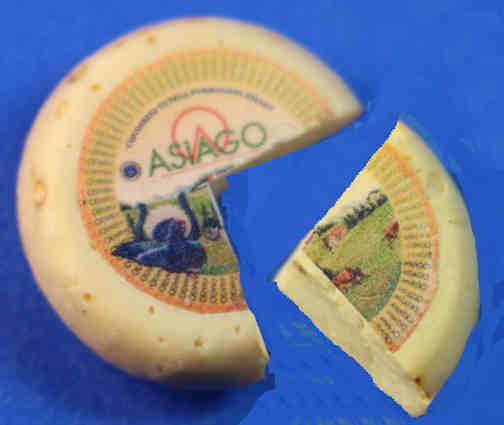 (image for) Cheese round and slice #2