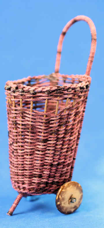 (image for) Shopping cart - wicker by Francine Coyon