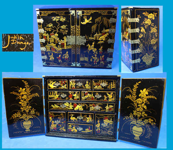Chinoiserie Cabinet by Judith Dunger (image for) Chinoiserie Cabinet by Judith Dunger