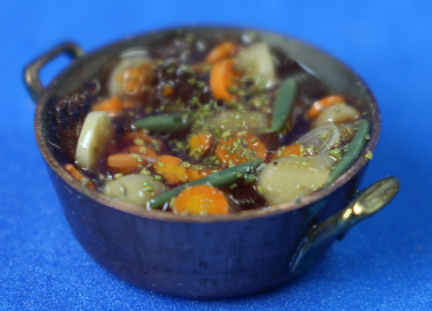 (image for) Stew in copper pot