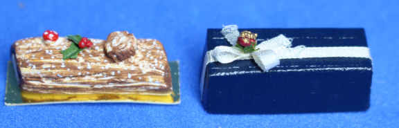 Yule log in gift box (image for) Yule log in gift box