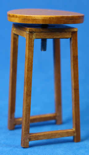 Stool with swivel seat (image for) Stool with swivel seat