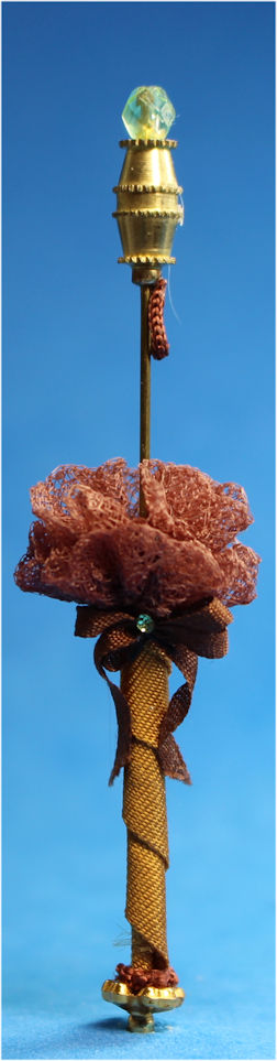 (image for) Parasol - jeweled and shades of rust