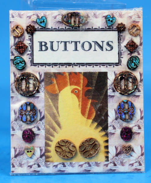 Button display - rooster