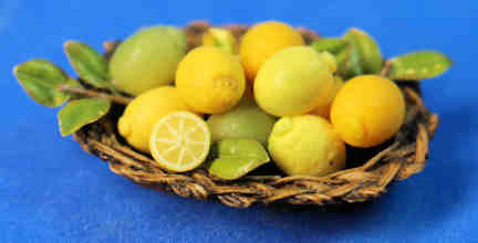 (image for) Lemons in basket