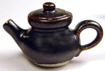 Teapot - black - Click Image to Close