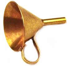 Funnel - brass - Click Image to Close