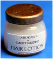 (image for) Hair lotion jar