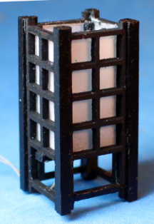 (image for) Shoji table lamp - black