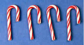 (image for) Candy canes - set of 4