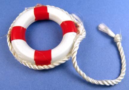 (image for) Life preserver - red