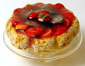 (image for) Fruit topped cake