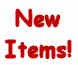 (image for) New items
