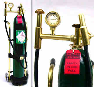 (image for) Oxygen tank & cart