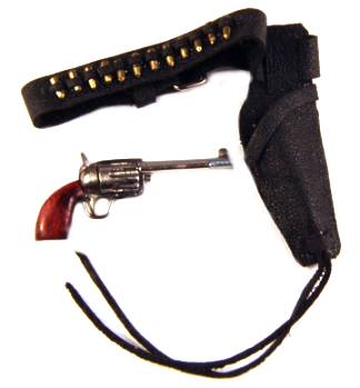 Pistol & studded holster