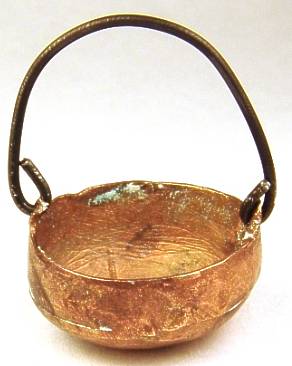 Copper cooking pot - "used"