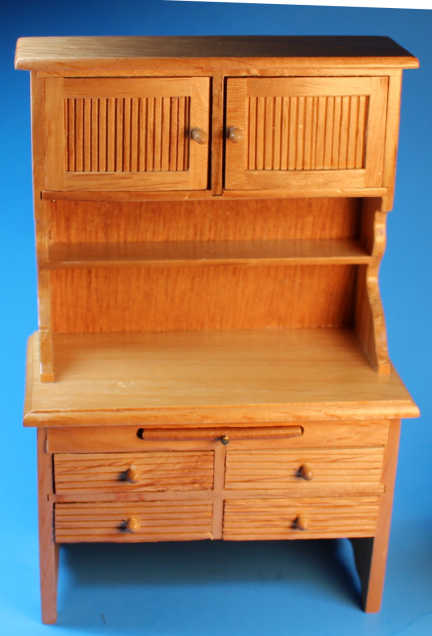 (image for) Kitchen hutch with flour bins