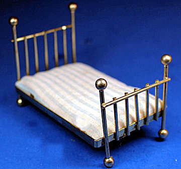 Brass bed