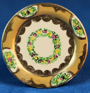 Decorative plate - wreath