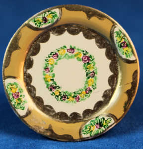 Decorative plate - wreath - Click Image to Close