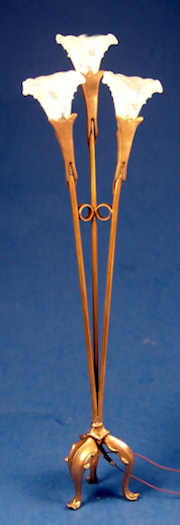 (image for) Floor lamp - triple trumpet