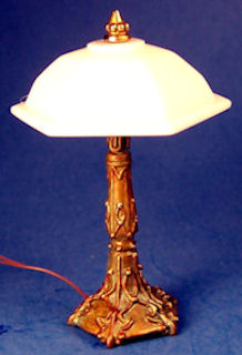 Table lamp - dome shade white