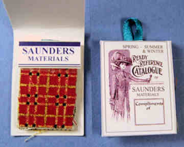 (image for) Fabric sample display