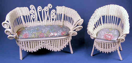 White wicker