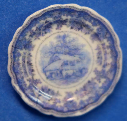 (image for) Decorative plate - blue and white porcelain