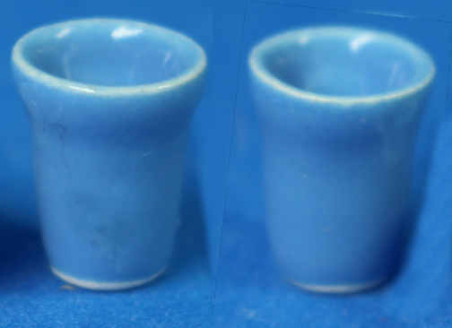(image for) Cups - set of 2 - Fiestaware blue