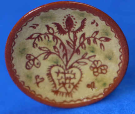 (image for) Sgraffitto plate by Jane Graber