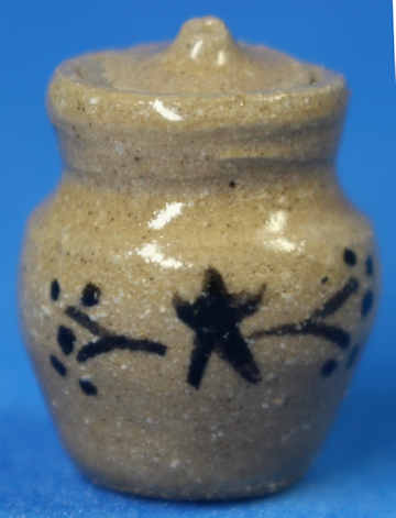 (image for) Storage jar - stoneware