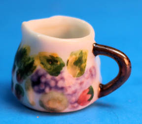 (image for) Fruit decorated pitcher
