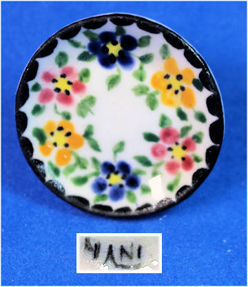 (image for) Decorative plate signed