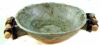 (image for) Bowl with bamboo handles