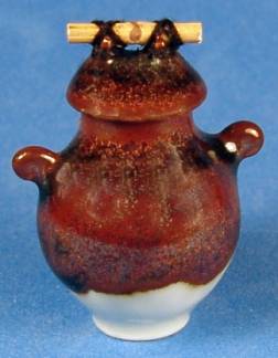 (image for) Lidded jar - Asian style