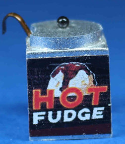 Hot fudge dispenser