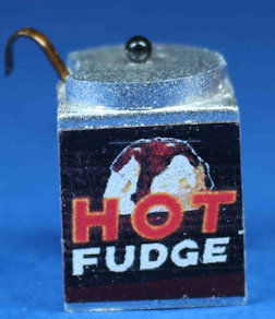 Hot fudge dispenser (image for) Hot fudge dispenser
