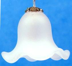 Hanging light - frosted shade - Click Image to Close