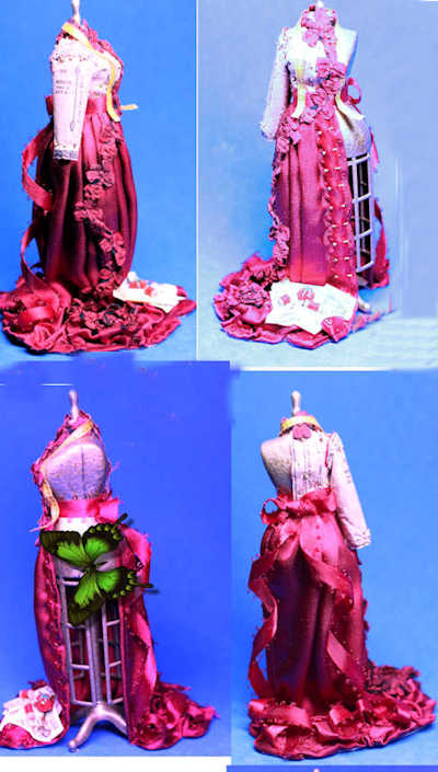 (image for) Dress in progress - red