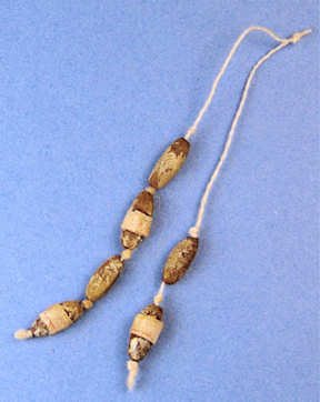 Hanging salamis - Click Image to Close