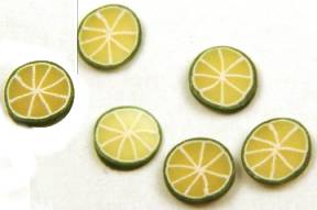 Slices of lime - 6 pieces - Click Image to Close