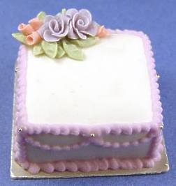 Square cake (image for) Square cake