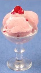 Strawberry sorbet