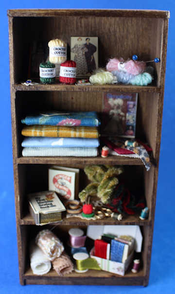 (image for) Sewing and notions cabinet - filled